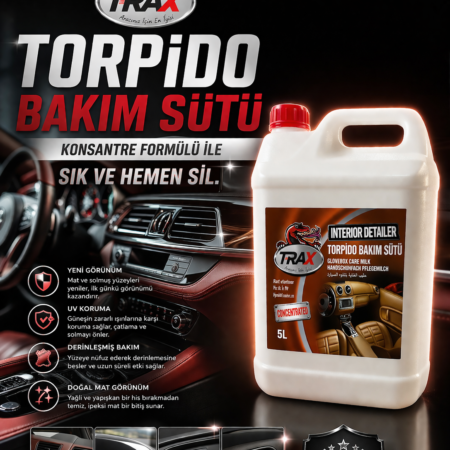 T-RAX Konsantre Torpido Bakım Sütü 5 LT