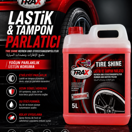 T-RaX Konsantre Lastik ve Tampon Parlatıcı 5 LT