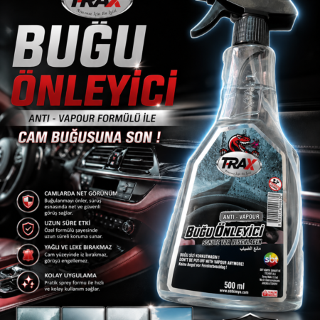 T-RaX  Buğu Önleyici 500ML
