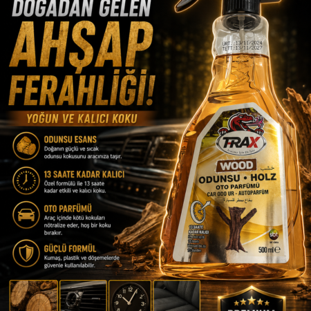 T-RaX Sprey oto Koku 500ML Odunsu
