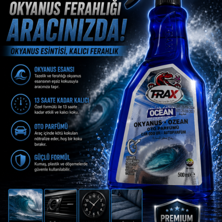 T-RaX Sprey oto Koku 500ML Okyanus