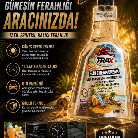 T-RaX Sprey oto Koku 500ML Sun Cream Dream