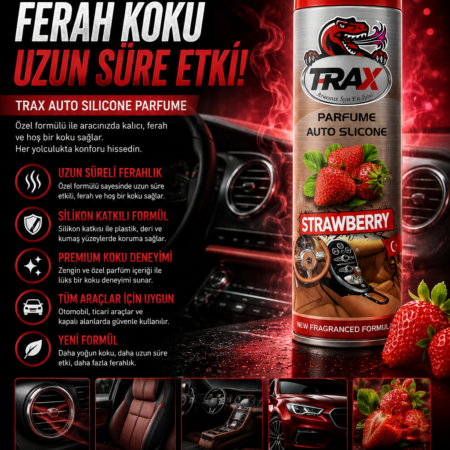T-RaX Parfume Auto Silicone - Strawberry