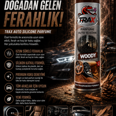 T-RaX Parfume Auto Silicone - Woody