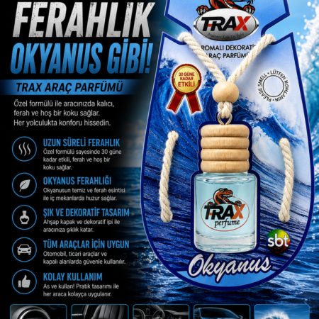 T-RaX Ayna Asmalı 8 ML -  Okyanus