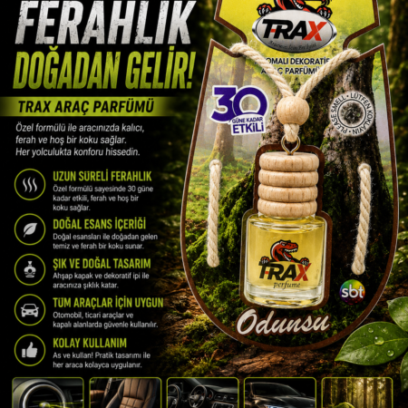 T-RaX Ayna Asmalı 8 ML -  Odunsu