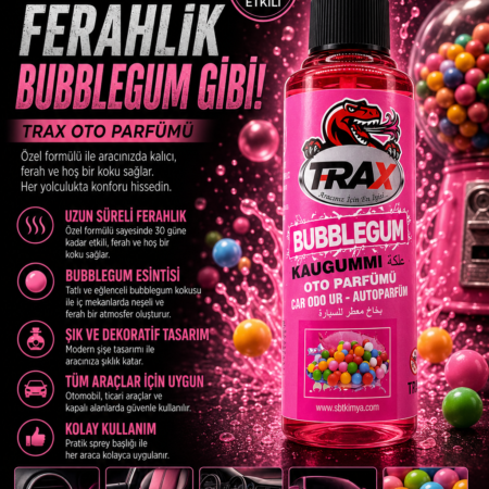 T-RaX Sprey Oto Koku 170ML - Bubblegum