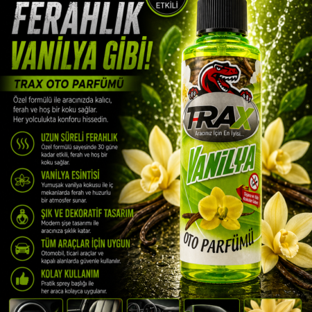 T-RaX Sprey Oto Koku 170ML - Vanilya