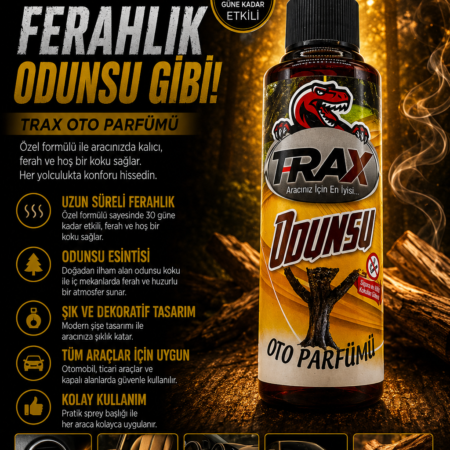 T-RaX Sprey Oto Koku 170ML - Odunsu