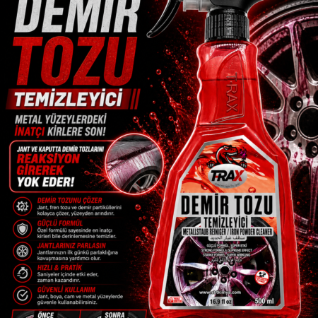 T-RaX Demir Tozu Temizleyici 500ML