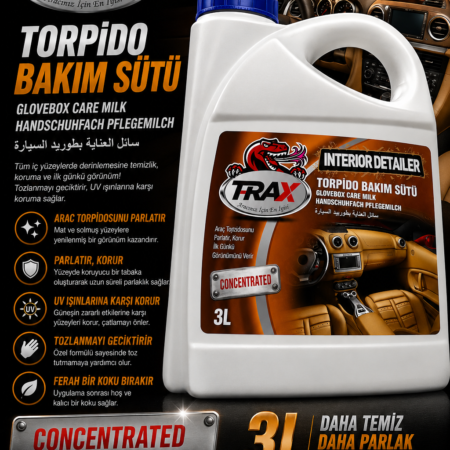 T-RaX Konsantre Torpido Bakım Sütü 3LT