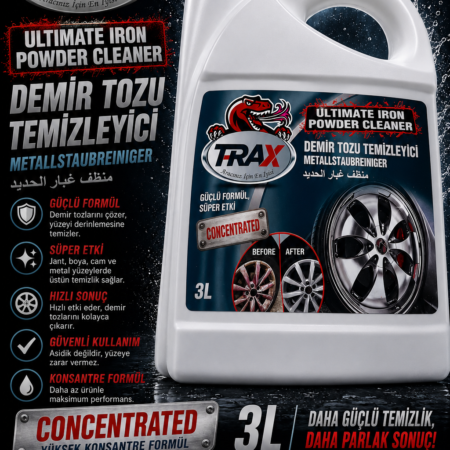 T-RaX Konsantre Demir Tozu Temizleyici 3LT