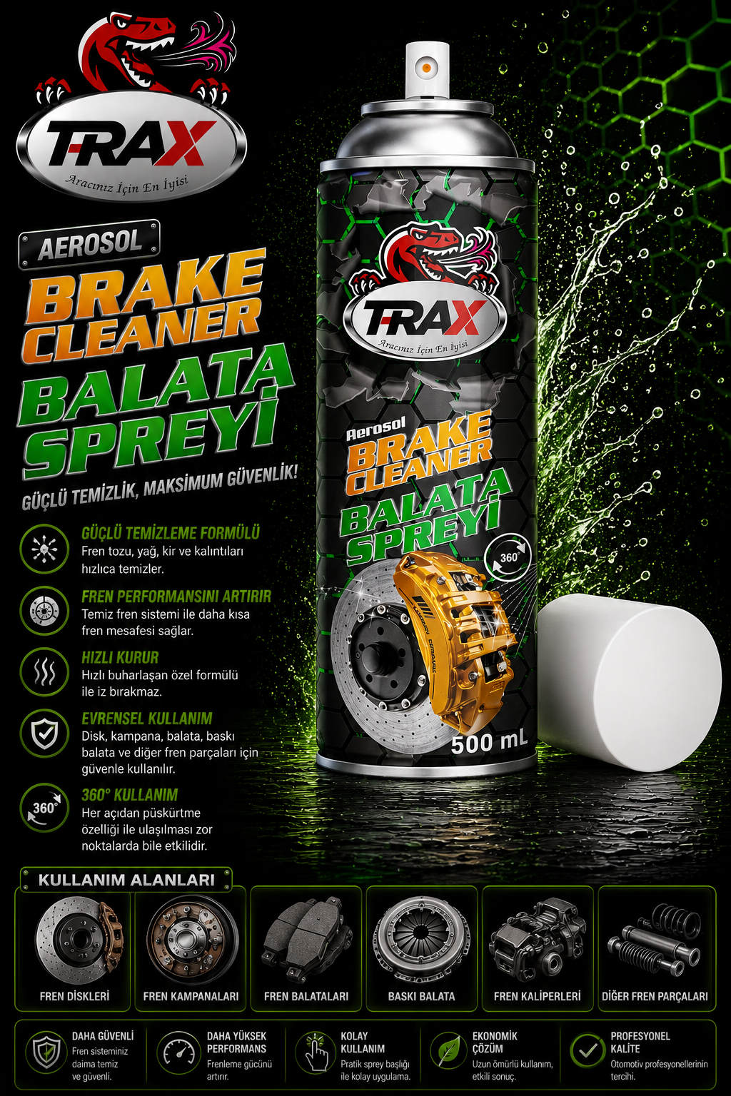 T-RAX Balata Sprey 500ML