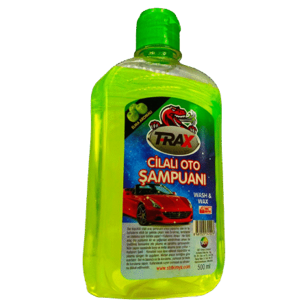 T-RaX Oto Cilalı Şampuan Elma Kokulu 500ML