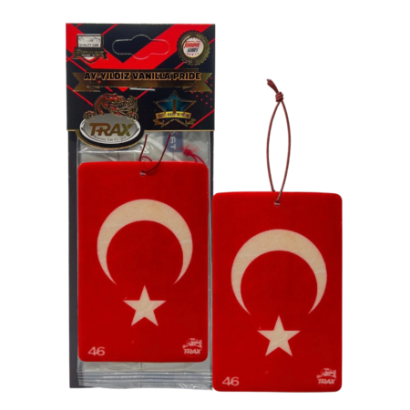 T-RAX PREMIUM KAĞIT KOKU -46- AY YILDIZ VANILLA PRIDE
