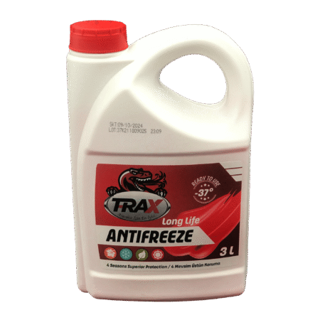 T-RaX Long Life Kırmızı Antifreeze -37 3LT