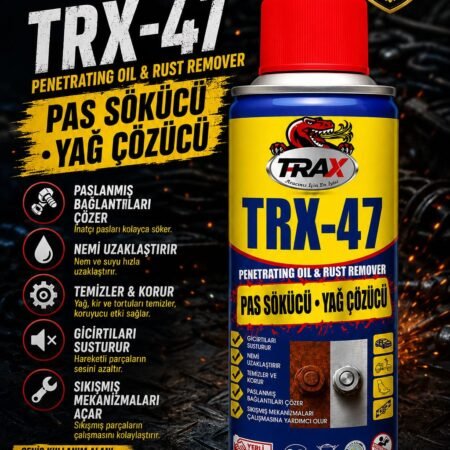 T-RAX TRX-47 Pas Sökücü & Yağ Çözücü Sprey 200 ml