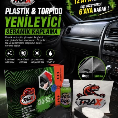 T-RaX Plastik ve Torpido Yenileyici Seramik Kaplama 50ML