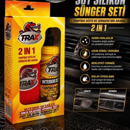 T-RaX Süt Silikon Sünger Set 250ML