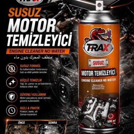T-RAX SUSUZ MOTOR TEMİZLEYİCİ 500 ML
